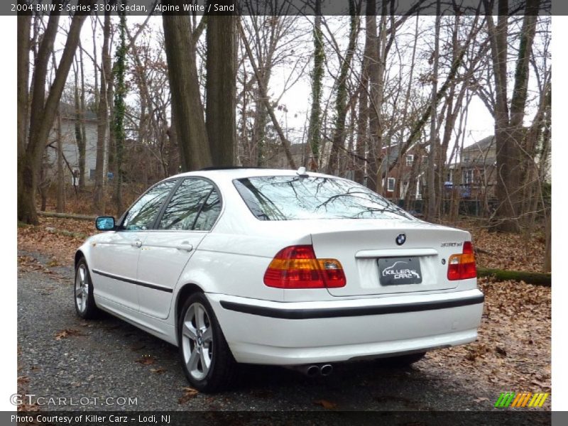 Alpine White / Sand 2004 BMW 3 Series 330xi Sedan