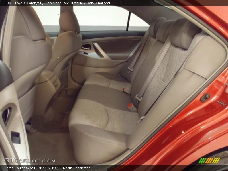Barcelona Red Metallic / Dark Charcoal 2007 Toyota Camry SE