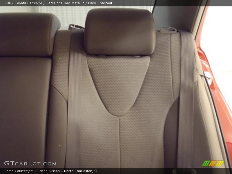 Barcelona Red Metallic / Dark Charcoal 2007 Toyota Camry SE