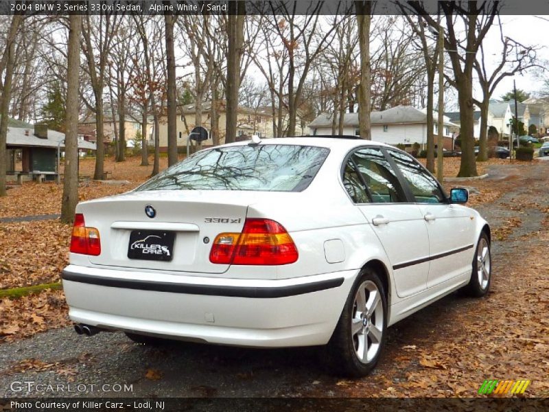 Alpine White / Sand 2004 BMW 3 Series 330xi Sedan