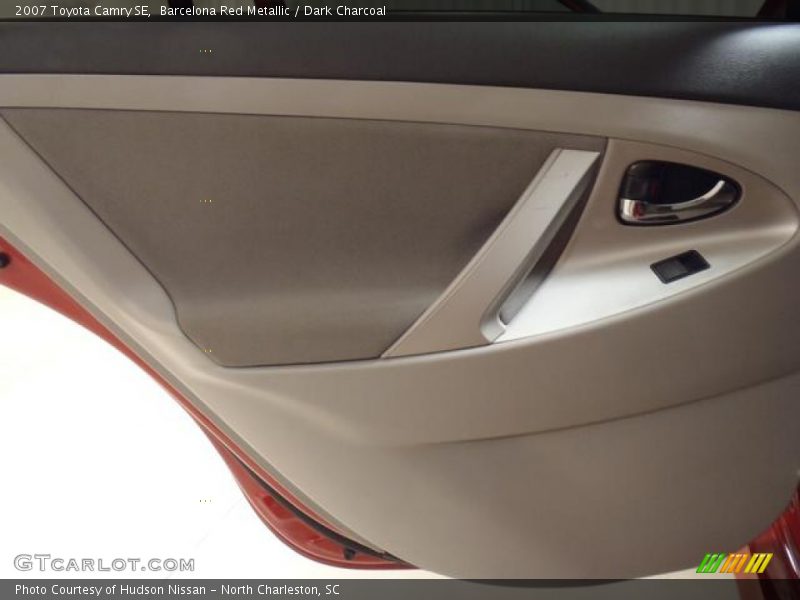 Barcelona Red Metallic / Dark Charcoal 2007 Toyota Camry SE