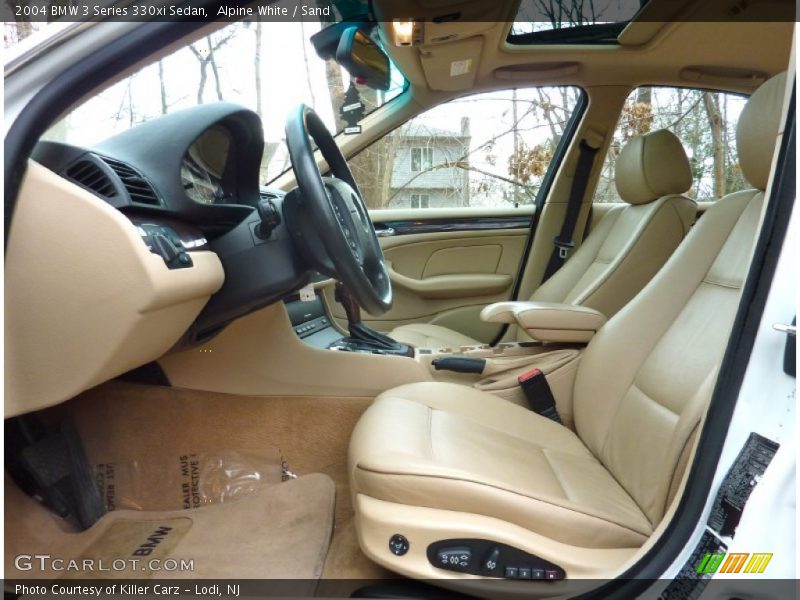 Alpine White / Sand 2004 BMW 3 Series 330xi Sedan