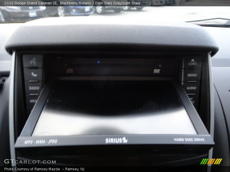 Blackberry Metallic / Dark Slate Gray/Light Shale 2010 Dodge Grand Caravan SE