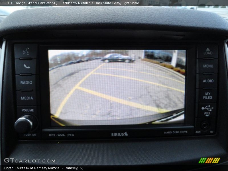 Blackberry Metallic / Dark Slate Gray/Light Shale 2010 Dodge Grand Caravan SE
