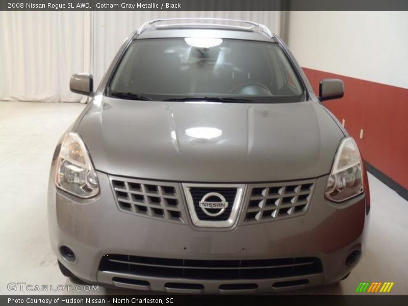 Gotham Gray Metallic / Black 2008 Nissan Rogue SL AWD