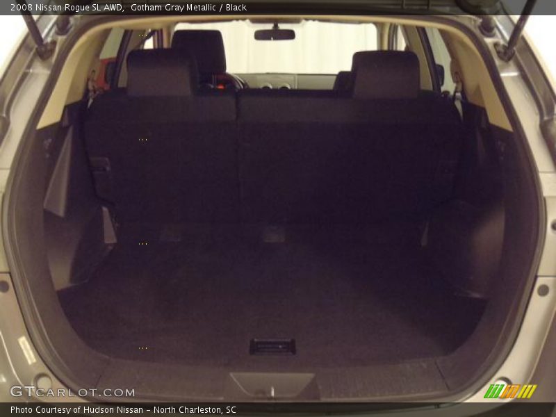 Gotham Gray Metallic / Black 2008 Nissan Rogue SL AWD