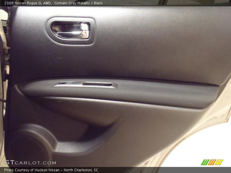 Gotham Gray Metallic / Black 2008 Nissan Rogue SL AWD