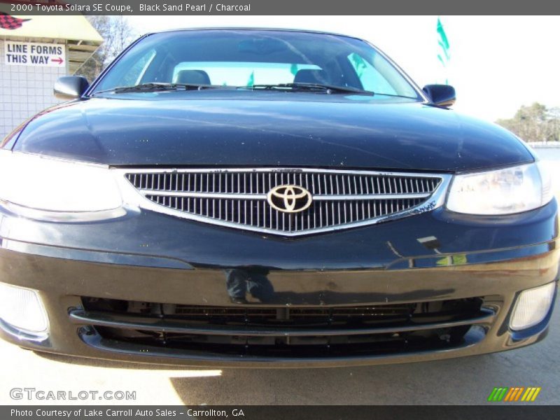 Black Sand Pearl / Charcoal 2000 Toyota Solara SE Coupe