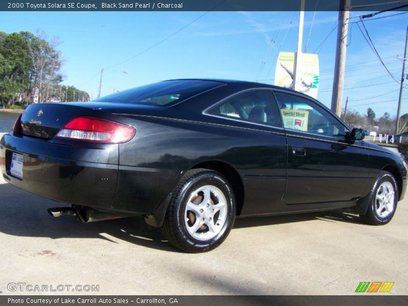 Black Sand Pearl / Charcoal 2000 Toyota Solara SE Coupe