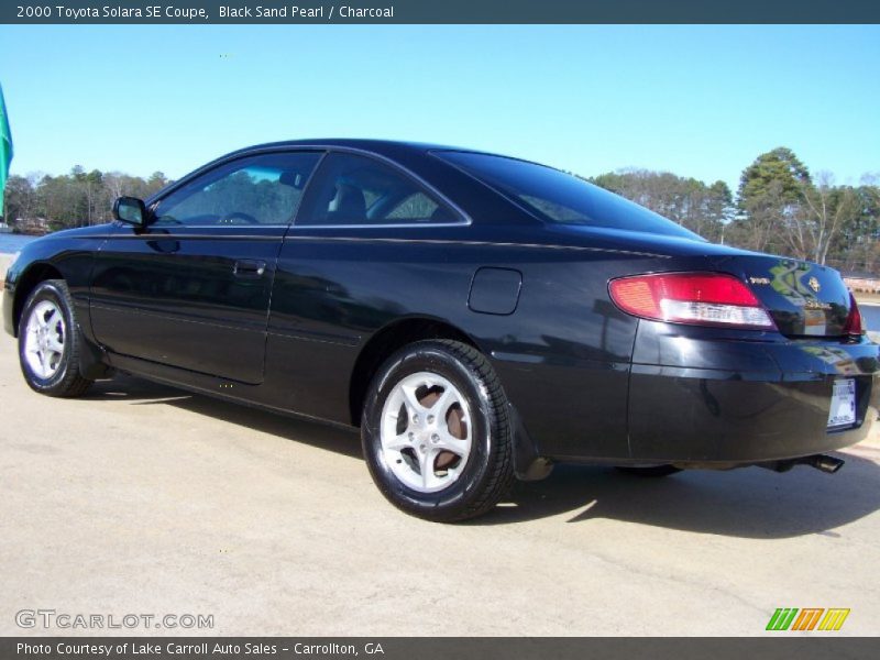 Black Sand Pearl / Charcoal 2000 Toyota Solara SE Coupe