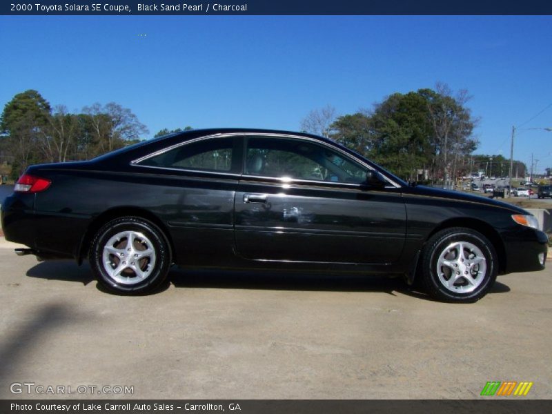 Black Sand Pearl / Charcoal 2000 Toyota Solara SE Coupe