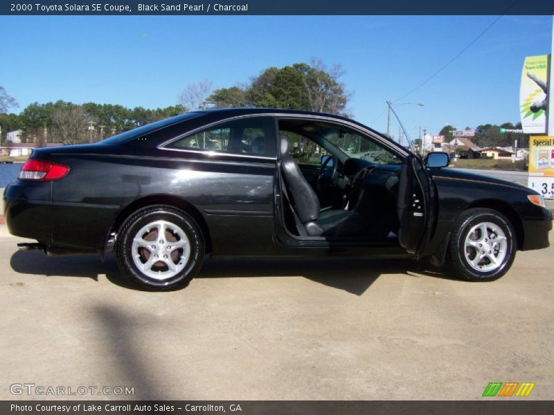 Black Sand Pearl / Charcoal 2000 Toyota Solara SE Coupe