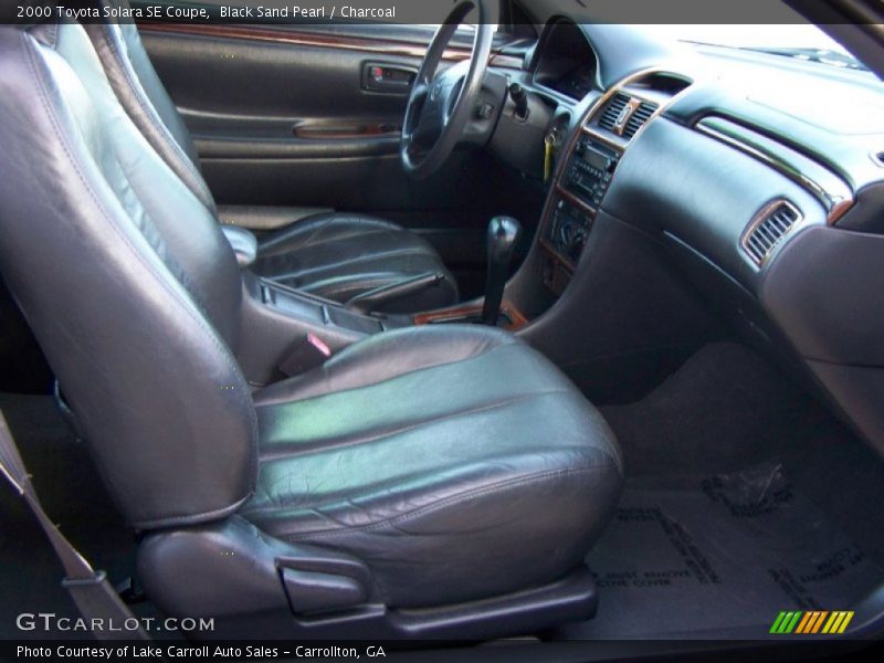 Black Sand Pearl / Charcoal 2000 Toyota Solara SE Coupe