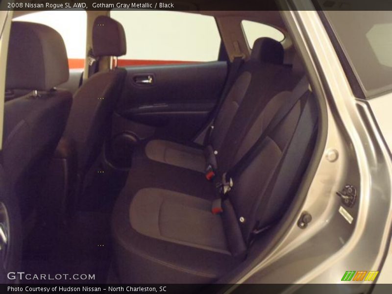 Gotham Gray Metallic / Black 2008 Nissan Rogue SL AWD