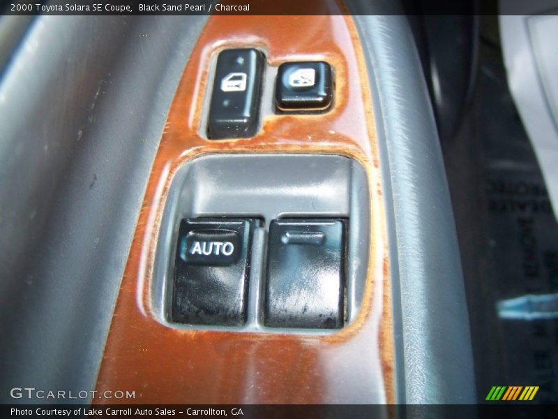 Black Sand Pearl / Charcoal 2000 Toyota Solara SE Coupe