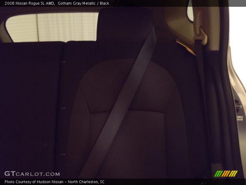Gotham Gray Metallic / Black 2008 Nissan Rogue SL AWD