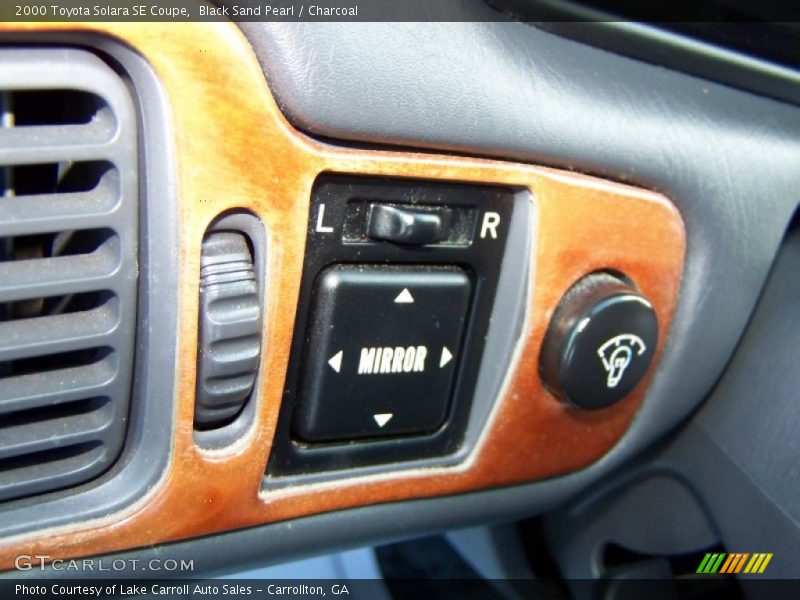 Black Sand Pearl / Charcoal 2000 Toyota Solara SE Coupe
