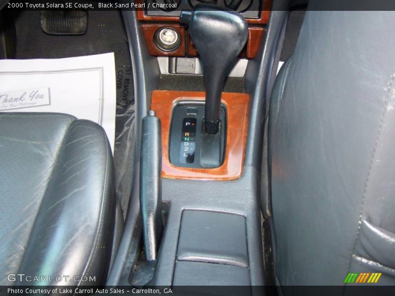 Black Sand Pearl / Charcoal 2000 Toyota Solara SE Coupe