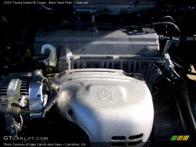 Black Sand Pearl / Charcoal 2000 Toyota Solara SE Coupe