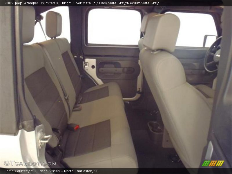 Bright Silver Metallic / Dark Slate Gray/Medium Slate Gray 2009 Jeep Wrangler Unlimited X