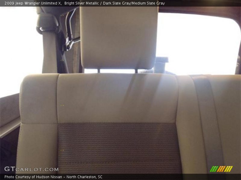 Bright Silver Metallic / Dark Slate Gray/Medium Slate Gray 2009 Jeep Wrangler Unlimited X
