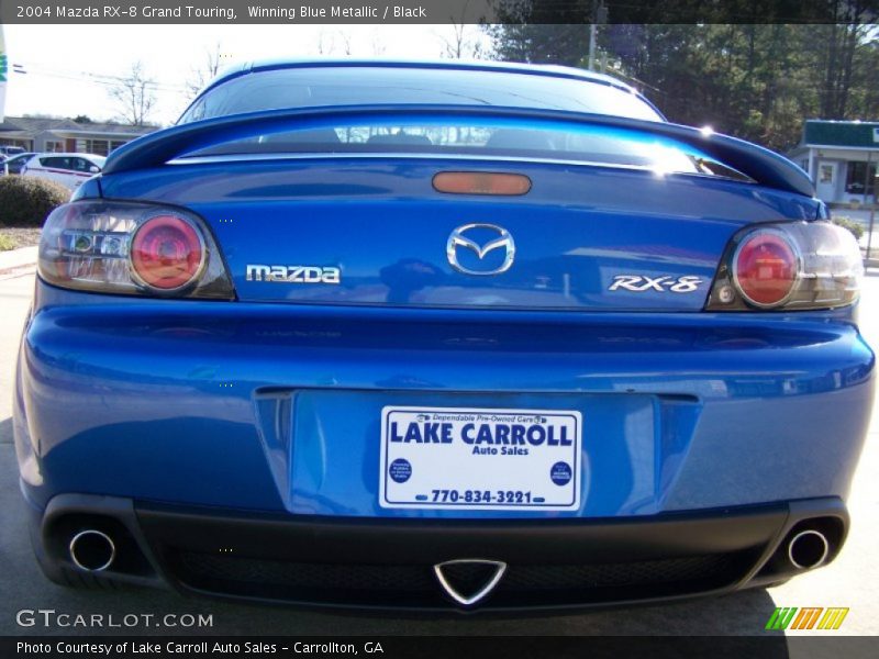 Winning Blue Metallic / Black 2004 Mazda RX-8 Grand Touring