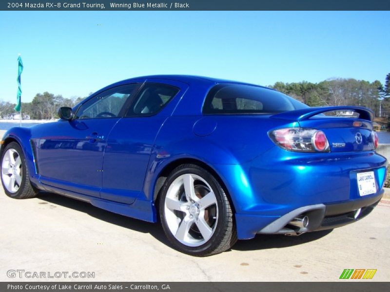 Winning Blue Metallic / Black 2004 Mazda RX-8 Grand Touring