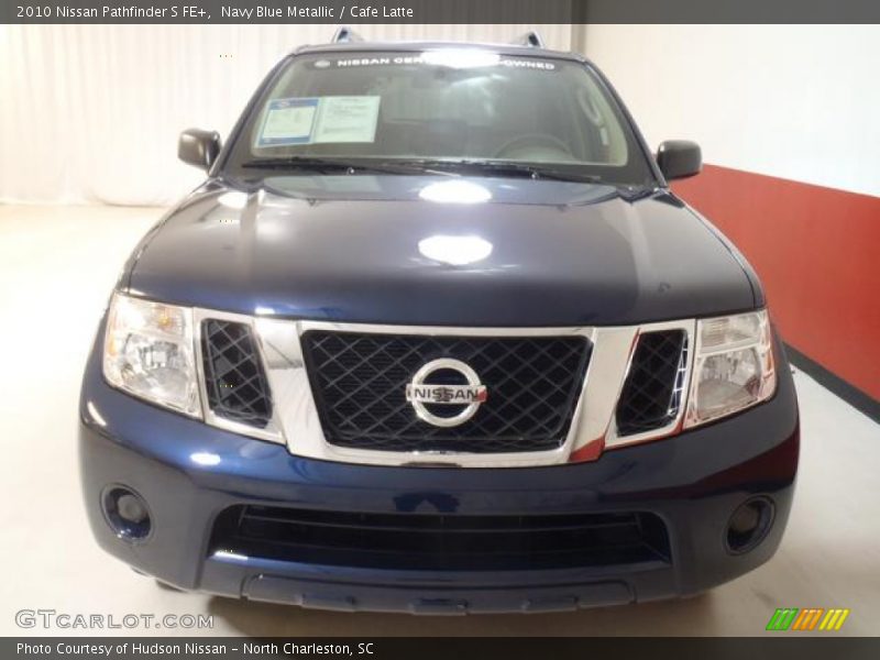 Navy Blue Metallic / Cafe Latte 2010 Nissan Pathfinder S FE+