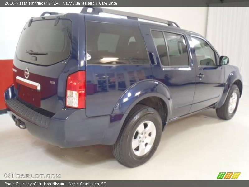 Navy Blue Metallic / Cafe Latte 2010 Nissan Pathfinder S FE+