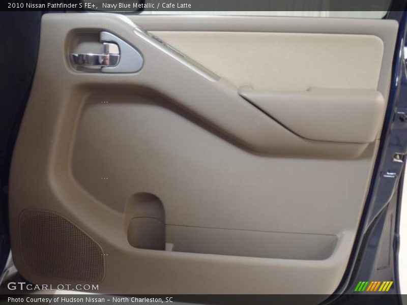 Navy Blue Metallic / Cafe Latte 2010 Nissan Pathfinder S FE+