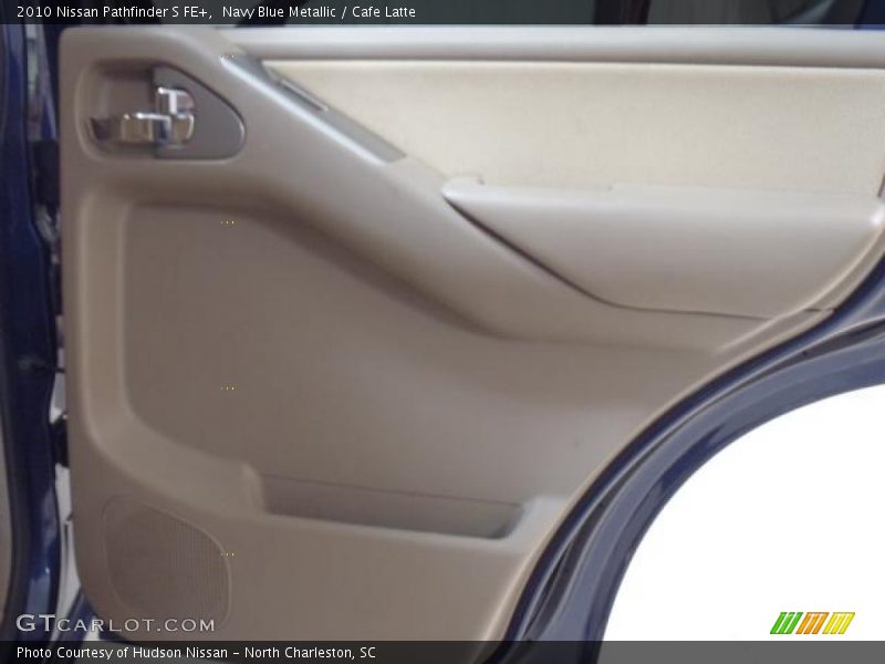 Navy Blue Metallic / Cafe Latte 2010 Nissan Pathfinder S FE+