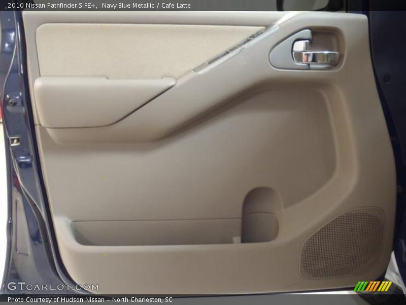 Navy Blue Metallic / Cafe Latte 2010 Nissan Pathfinder S FE+