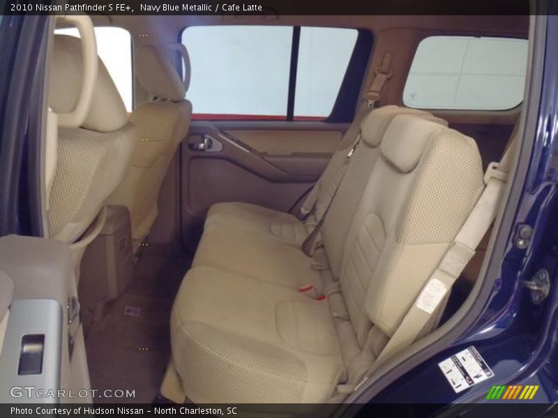 Navy Blue Metallic / Cafe Latte 2010 Nissan Pathfinder S FE+