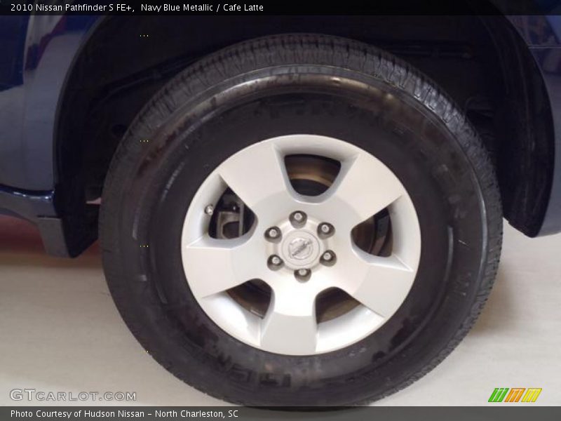 Navy Blue Metallic / Cafe Latte 2010 Nissan Pathfinder S FE+