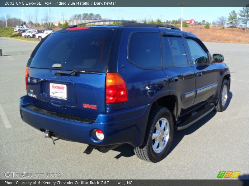 Indigo Blue Metallic / Dark Pewter 2002 GMC Envoy SLT 4x4
