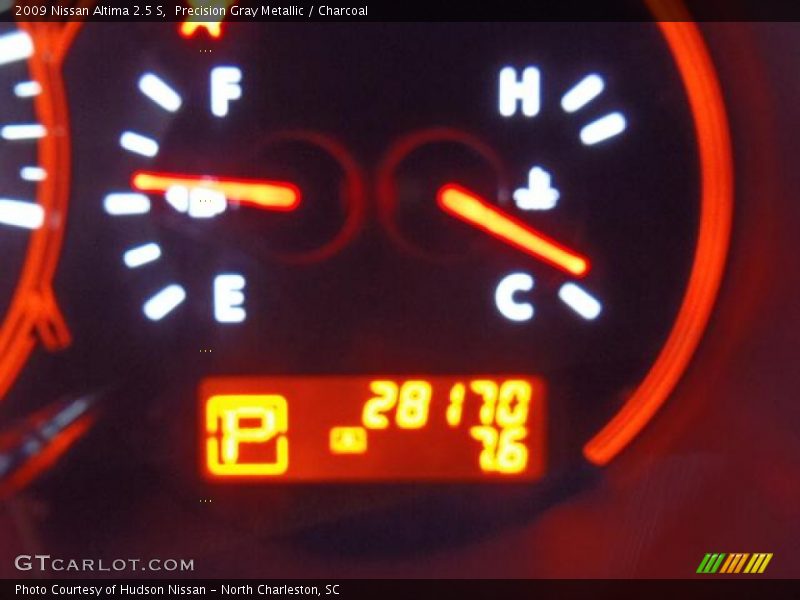 Precision Gray Metallic / Charcoal 2009 Nissan Altima 2.5 S