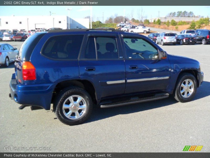 Indigo Blue Metallic / Dark Pewter 2002 GMC Envoy SLT 4x4