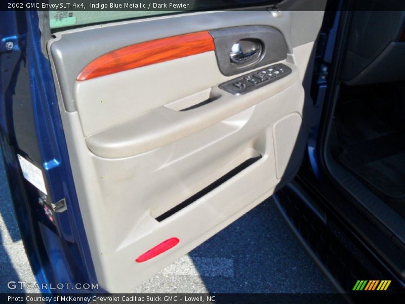 Indigo Blue Metallic / Dark Pewter 2002 GMC Envoy SLT 4x4