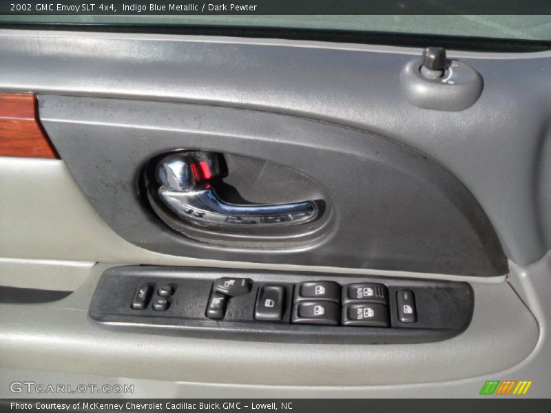 Indigo Blue Metallic / Dark Pewter 2002 GMC Envoy SLT 4x4