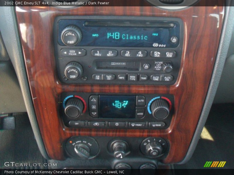 Indigo Blue Metallic / Dark Pewter 2002 GMC Envoy SLT 4x4