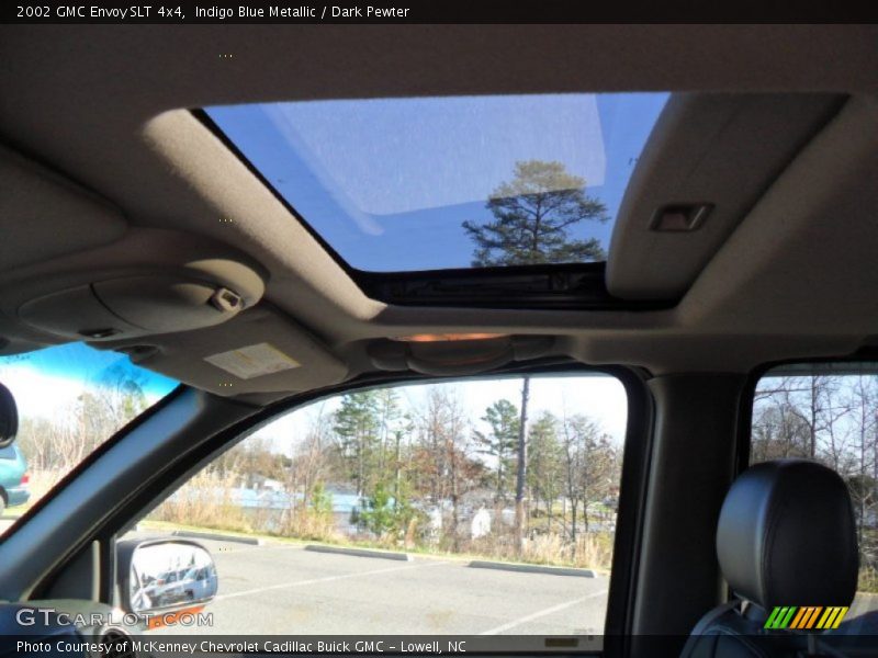 Indigo Blue Metallic / Dark Pewter 2002 GMC Envoy SLT 4x4