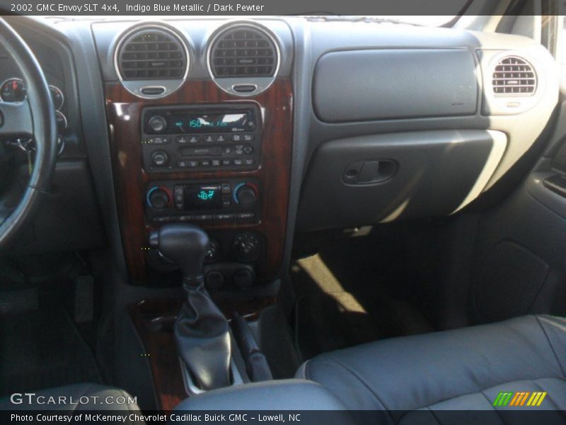 Indigo Blue Metallic / Dark Pewter 2002 GMC Envoy SLT 4x4