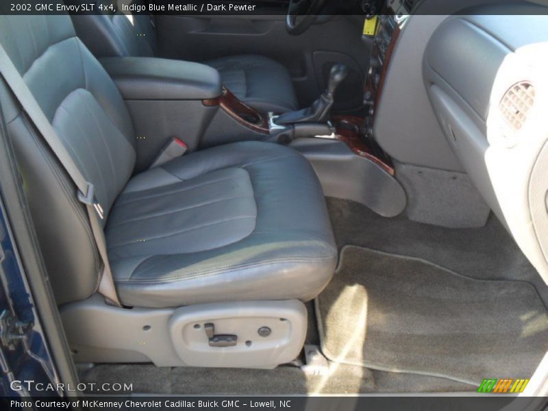 Indigo Blue Metallic / Dark Pewter 2002 GMC Envoy SLT 4x4