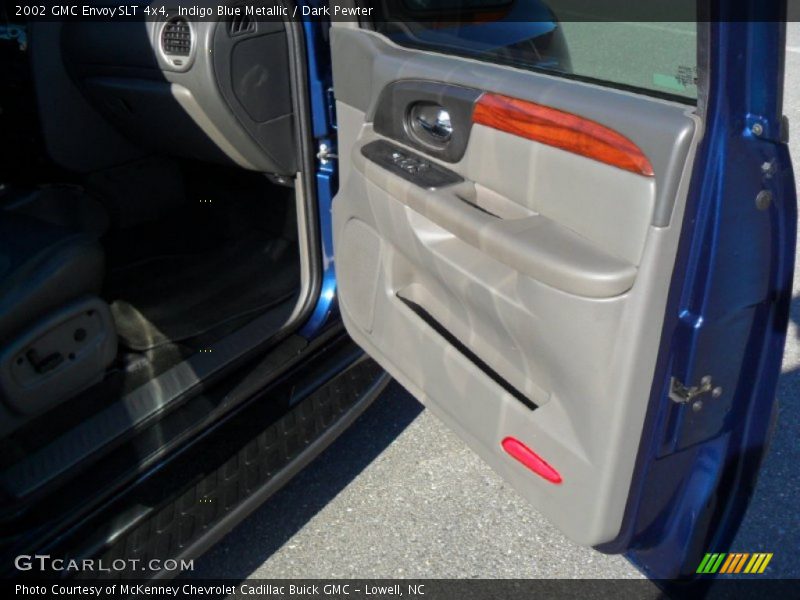 Indigo Blue Metallic / Dark Pewter 2002 GMC Envoy SLT 4x4