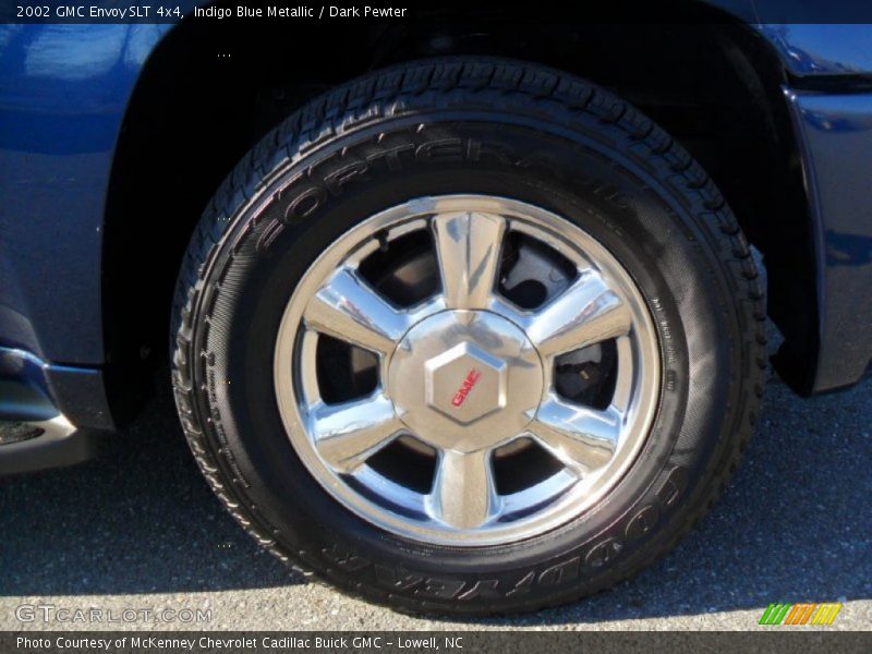 Indigo Blue Metallic / Dark Pewter 2002 GMC Envoy SLT 4x4