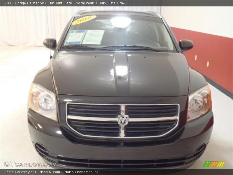 Brilliant Black Crystal Pearl / Dark Slate Gray 2010 Dodge Caliber SXT
