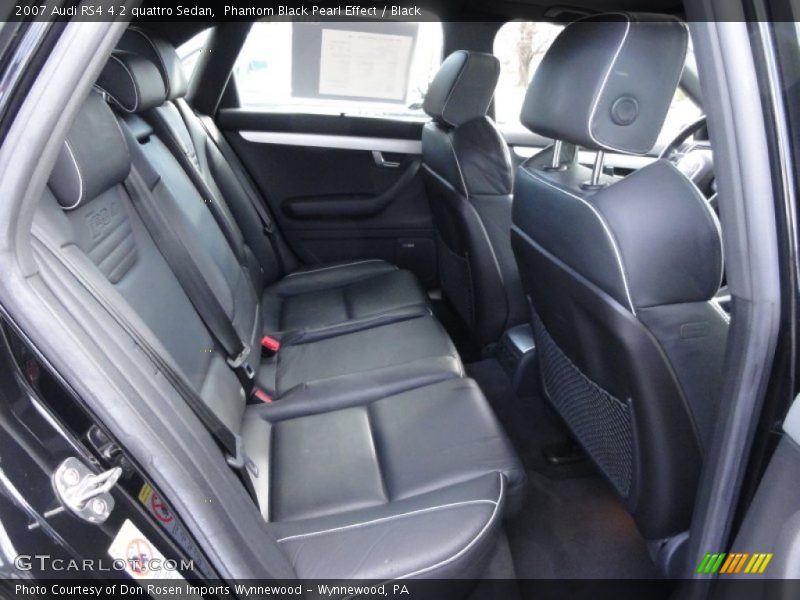  2007 RS4 4.2 quattro Sedan Black Interior