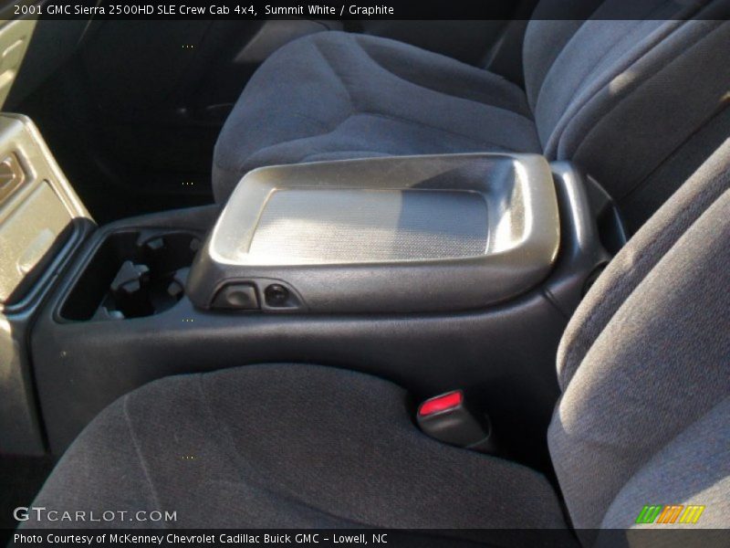 Summit White / Graphite 2001 GMC Sierra 2500HD SLE Crew Cab 4x4