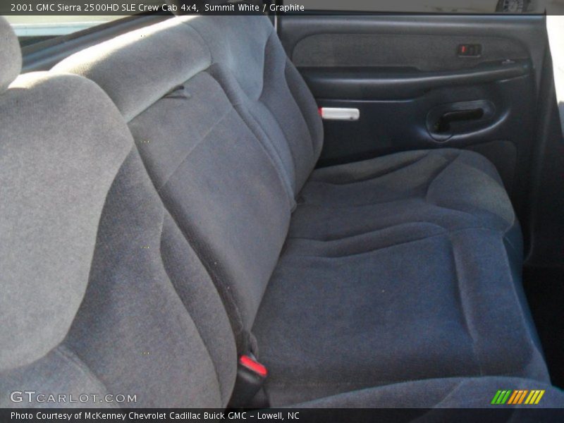 Summit White / Graphite 2001 GMC Sierra 2500HD SLE Crew Cab 4x4