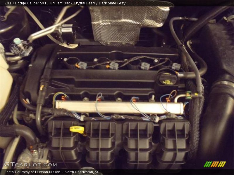 Brilliant Black Crystal Pearl / Dark Slate Gray 2010 Dodge Caliber SXT